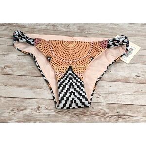 Mara Hoffman Womens Sz XS Multicolor Hygienic Liner UV-Protection Bikini Bottom